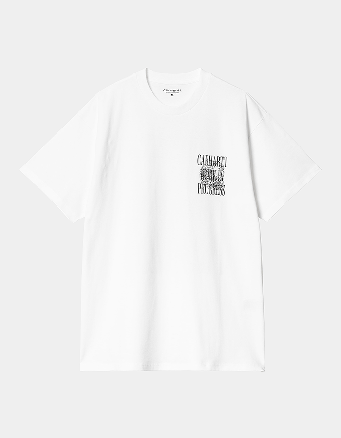 칼하트WIP S/S Always a WIP T-Shirt White