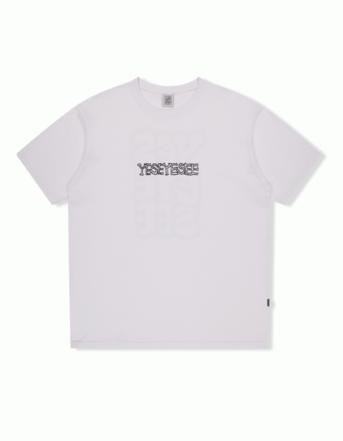 예스아이씨 Y.E.S PJW Logo Tee White