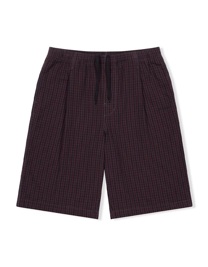 예스아이씨 Flannel Easy Shorts Black