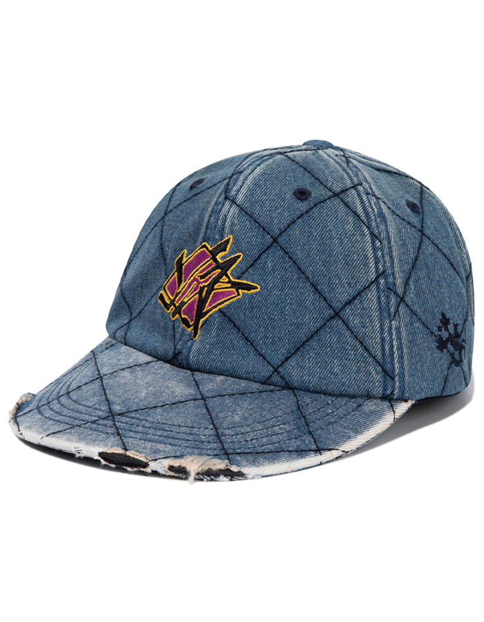 예스아이씨 Net Denim Cap Blue