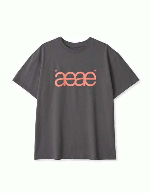 [AEAE] AEAE LOGO T-SHIRTS [CHARCOAL]