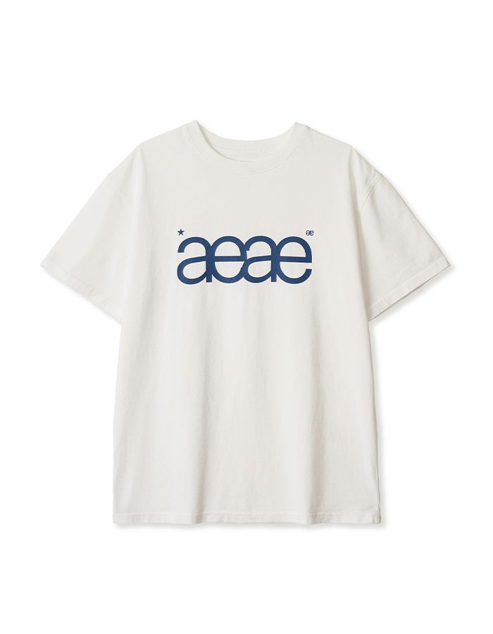 [AEAE] AEAE LOGO T-SHIRTS [WHITE]