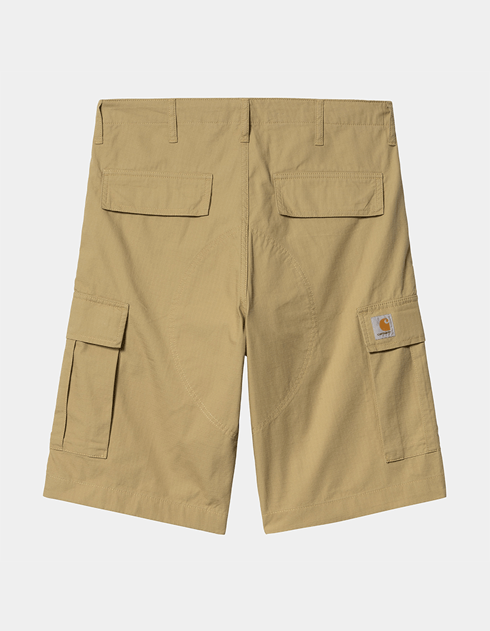 칼하트WIP REGULAR CARGO SHORT COLUMBIA AGATE RINSED