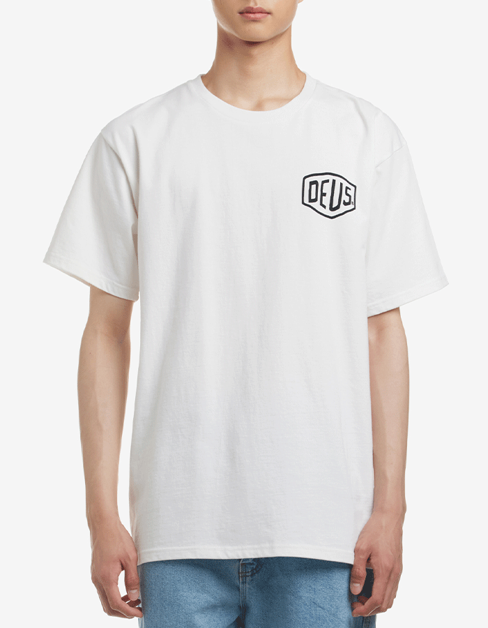 데우스엑스마키나 SEOUL ADDRESS TEE WHITE (회원구매)