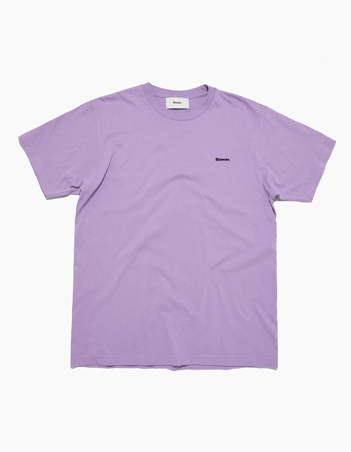 SLOWER FLOCK T-SHIRTS LIGHT PURPLE