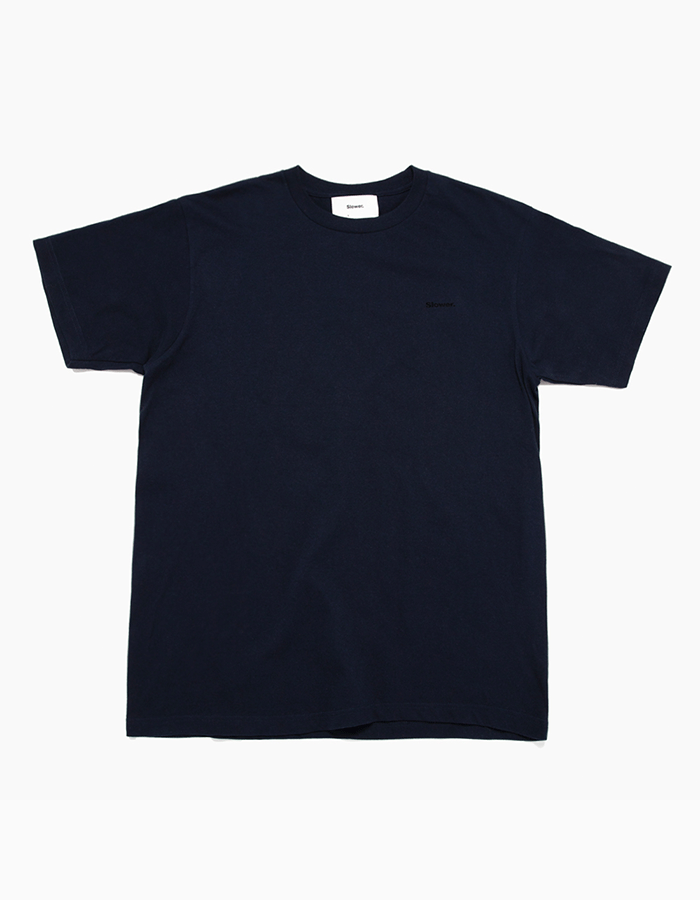 SLOWER FLOCK T-SHIRTS NAVY