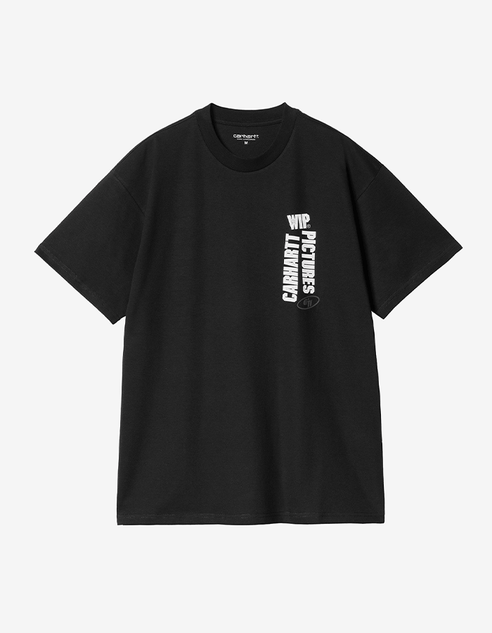 칼하트WIP S/S WIP PICTURES T-SHIRT BLACK