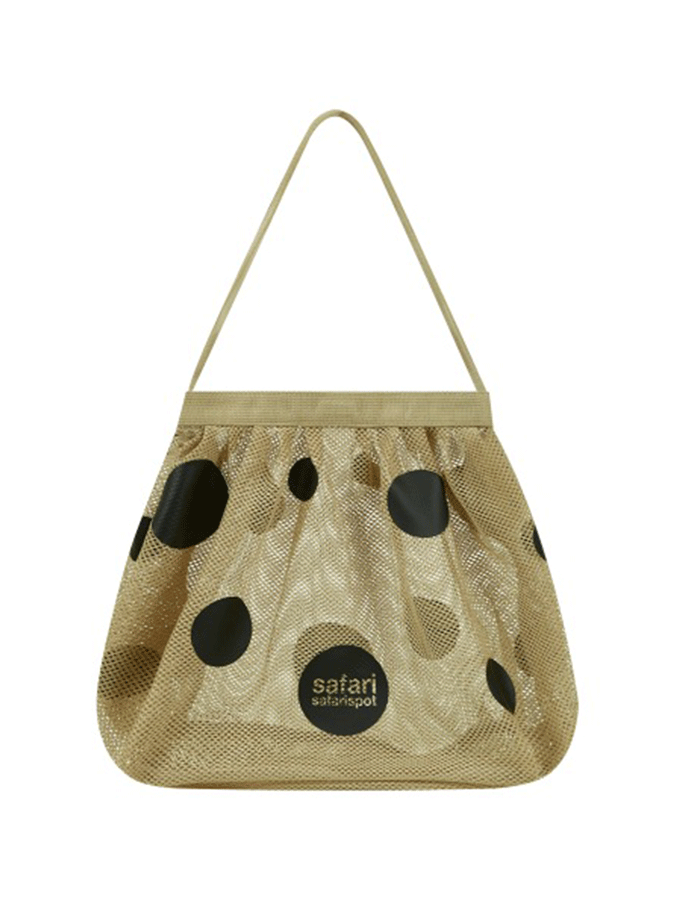 사파리스팟 ULTIMATE DOT MESH BAG (BEIGE)