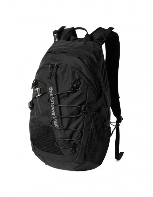 디스이즈네버댓 SP-Logo Field Backpack 28 Black