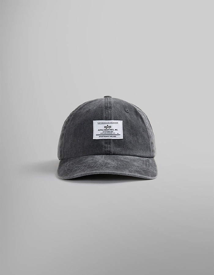 알파인더스트리 BATTLEWASH CAP BLACK