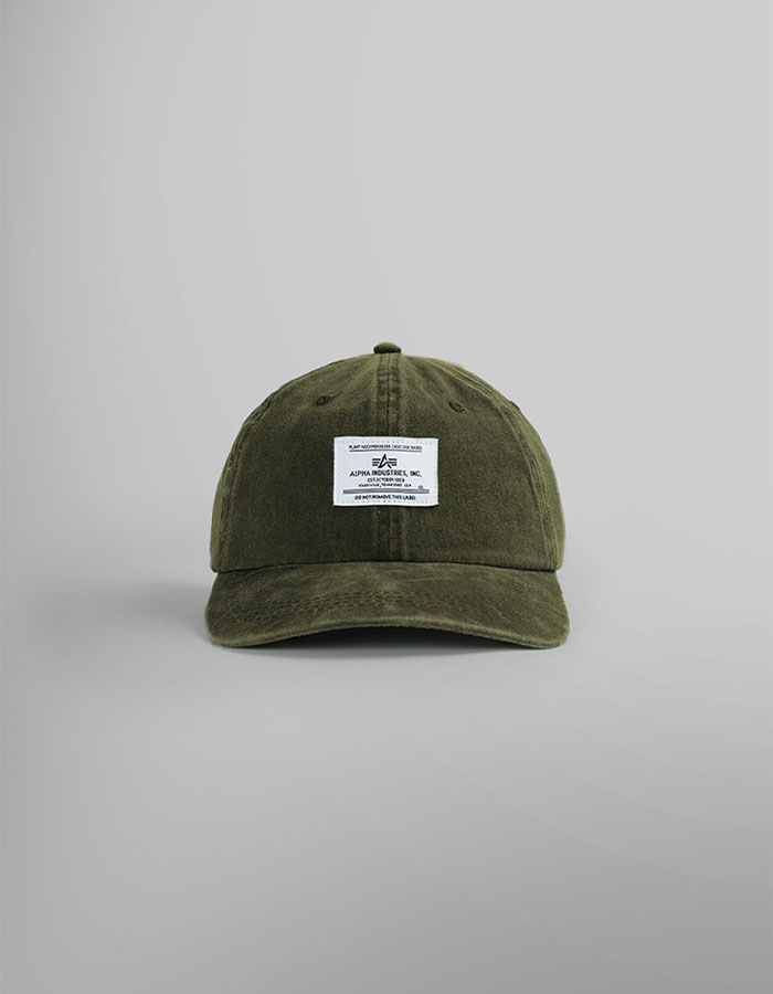 알파인더스트리 BATTLEWASH CAP OLIVE