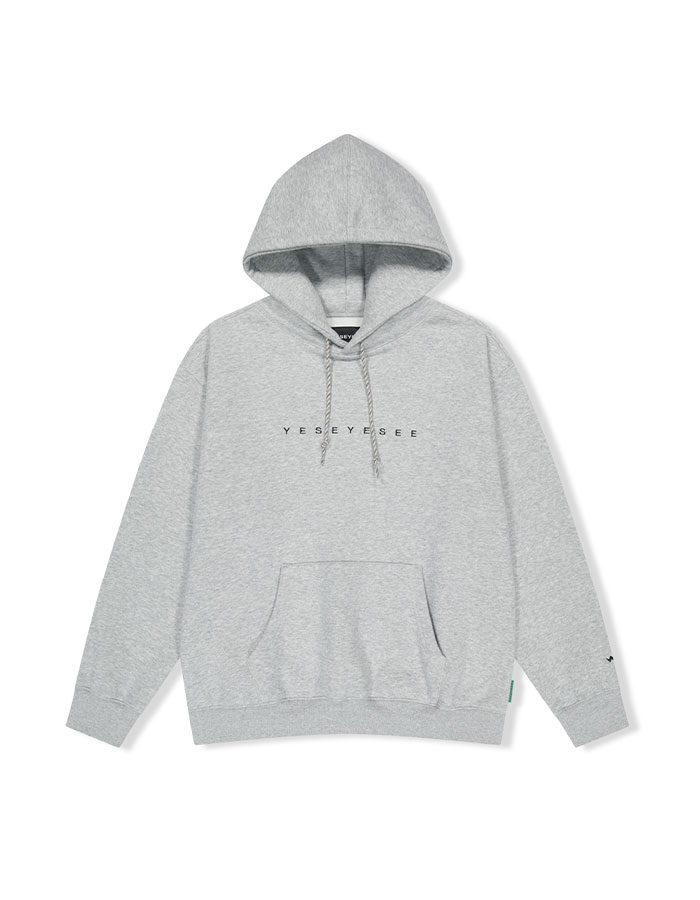 예스아이씨 S-Logo Hoodie Grey