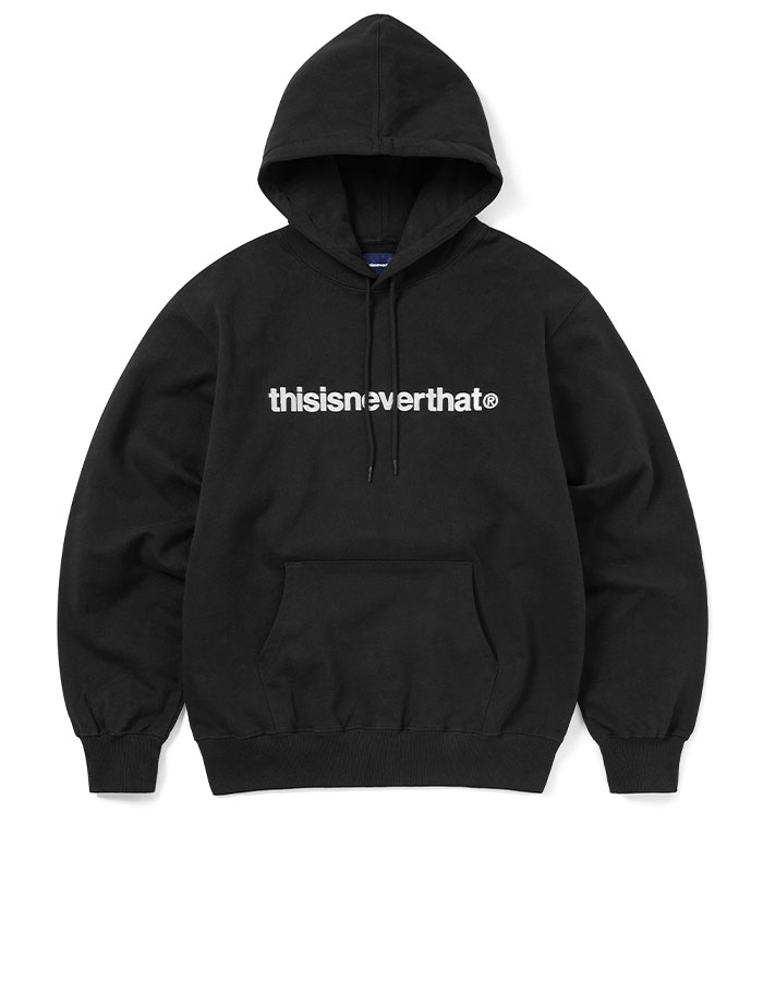 디스이즈네버댓 T-Logo Hoodie Black