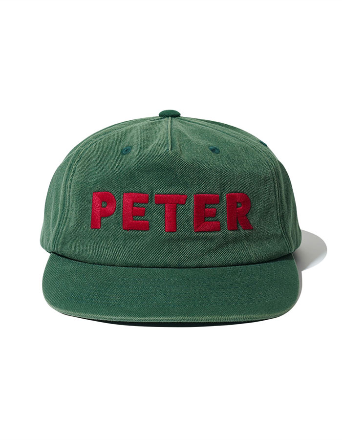 MY NAME IS PETER PETER CAP - GREEN & PINK