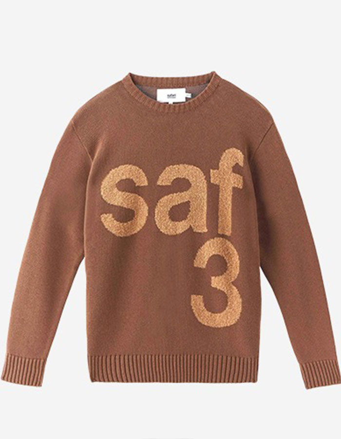 사파리스팟 BASIC SAFARI KNIT (BROWN)