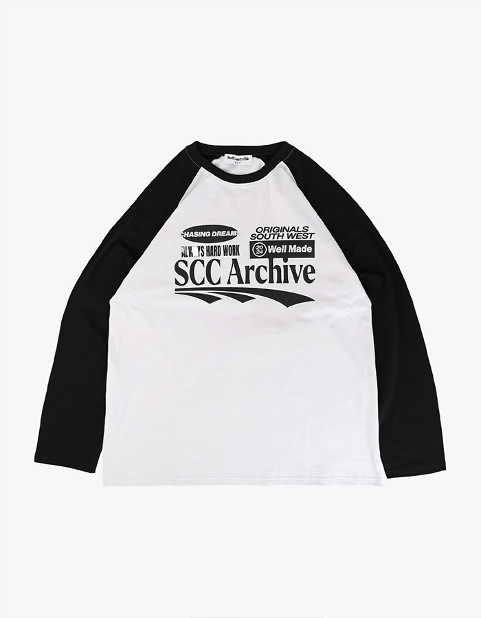 에이펙스 디자인 SCC ARCHIVE L/S-LIGHT GREY/BLACK