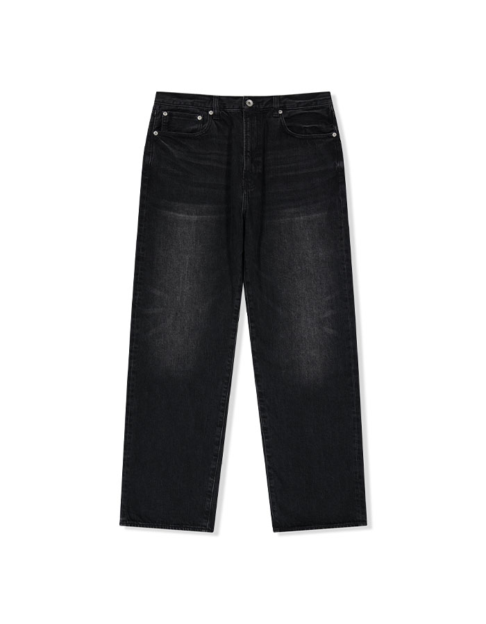 예스아이씨 Standard Denim Pants Black