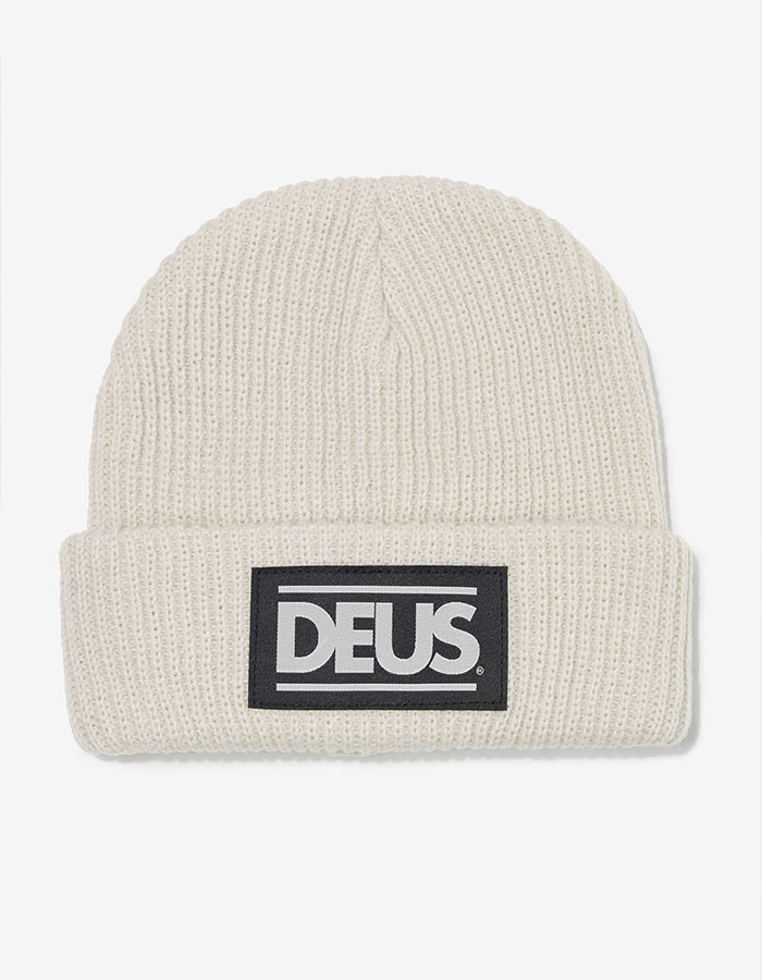 데우스엑스마키나 OFF ROAD BEANIE DIRTY WHITE