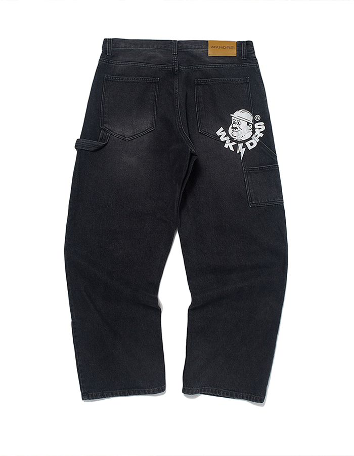 위캔더스 WORKER PANTS (GREY)