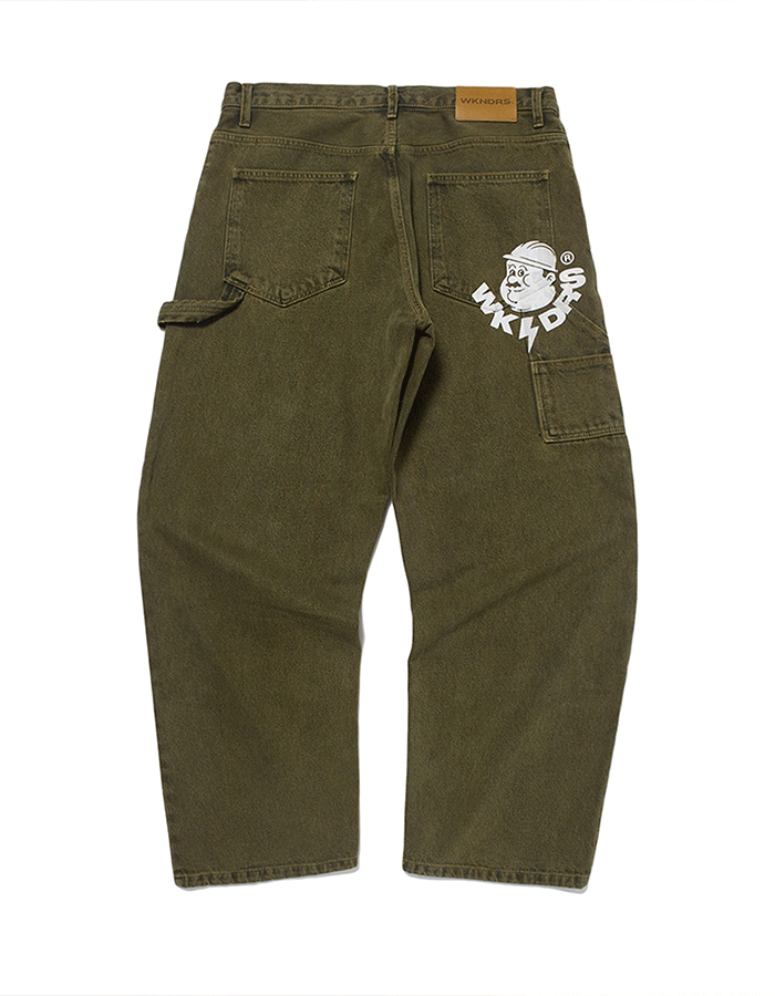 위캔더스 WORKER PANTS (KHAKI)