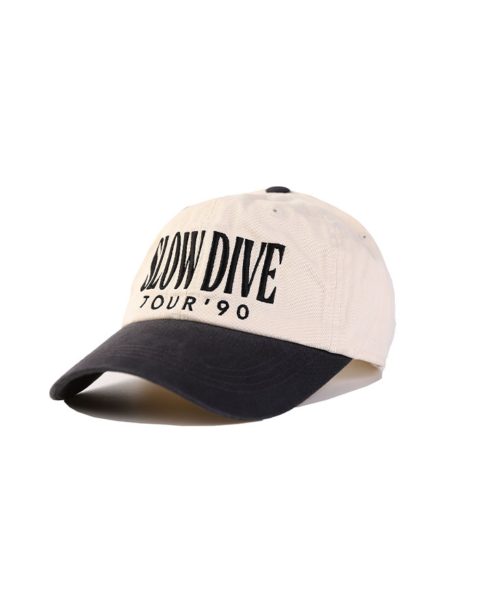 에이펙스디자인 SLOW DIVE CAP-CREAM/CHARCOAL