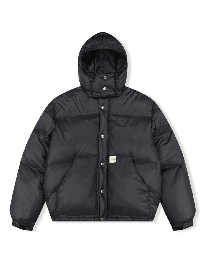 예스아이씨 Hooded Down Jacket Black