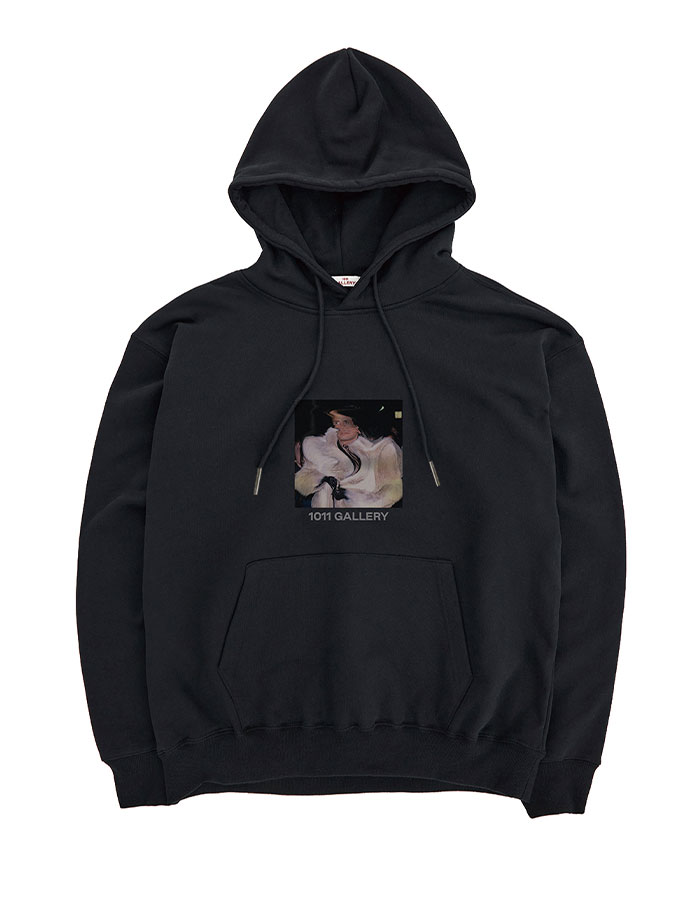 1011 GALLERY Weird Sylvester Hoodie-Black