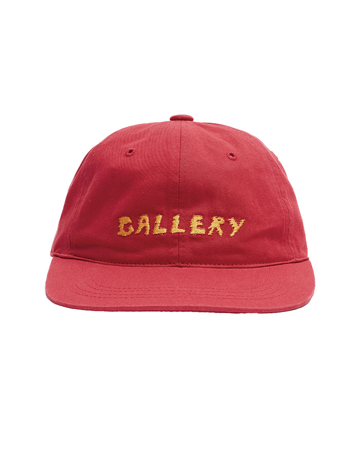 1011 GALLERY Flying Gallery Logo Cap-Red