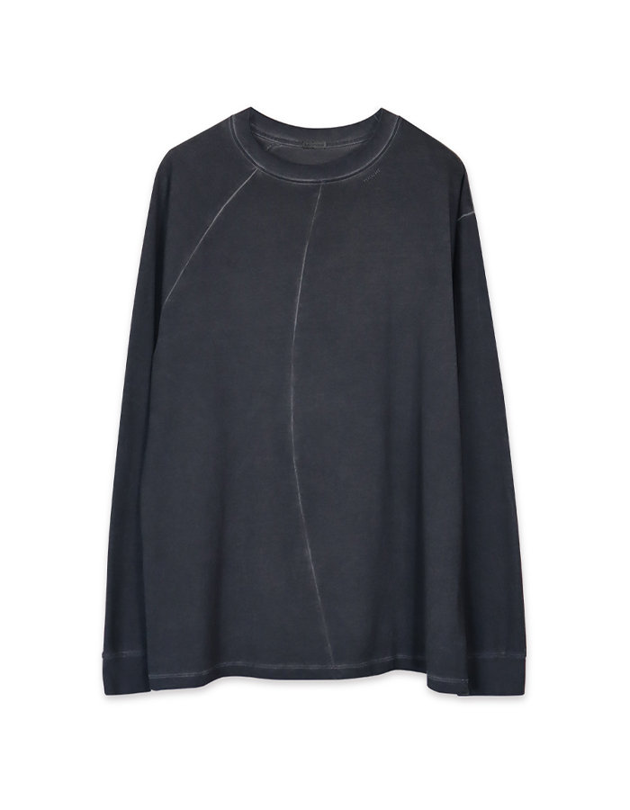 [YOUCHE PRETATPORTER] AR ASYMMETRY LONG SLEEVE - Washed Black