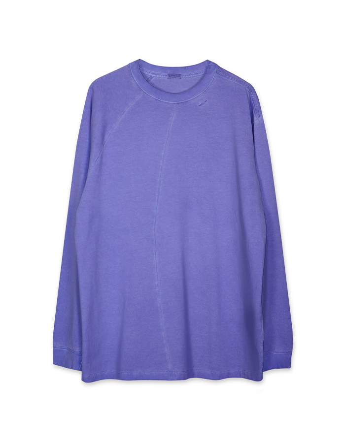 [YOUCHE PRETATPORTER] AR ASYMMETRY LONG SLEEVE - Washed Violet