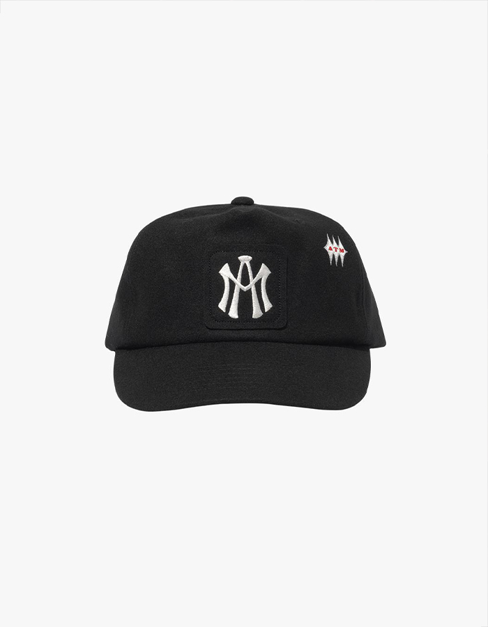 [AFTERMATH] ATM Logo Patch Ball Cap - Black