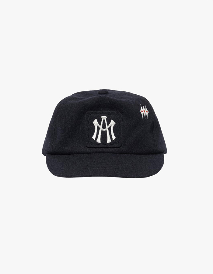 [AFTERMATH] ATM Logo Patch Ball Cap - Navy