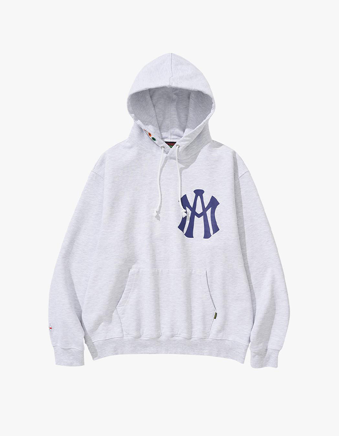 [AFTERMATH] ATM LOGO HOODIE - LIGHT HEATHER GREY