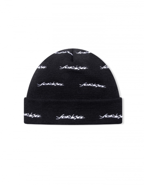 예스아이씨 Y.E.S Staff Beanie Black