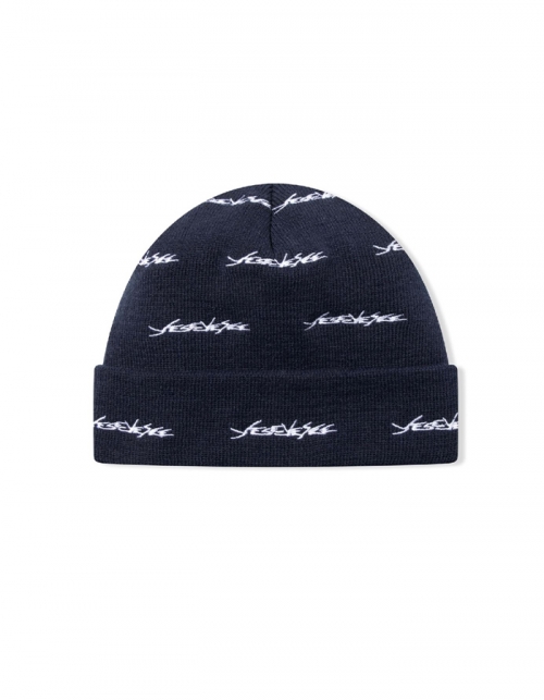 예스아이씨 Y.E.S Staff Beanie Navy