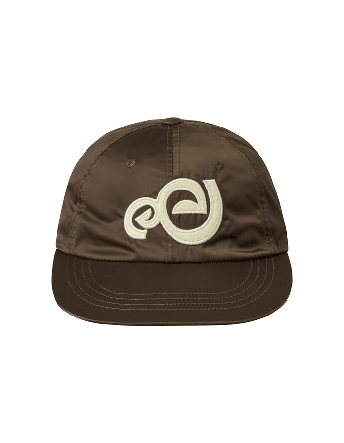 [AEAE] SPIRAL SATIN CAP [BROWN]