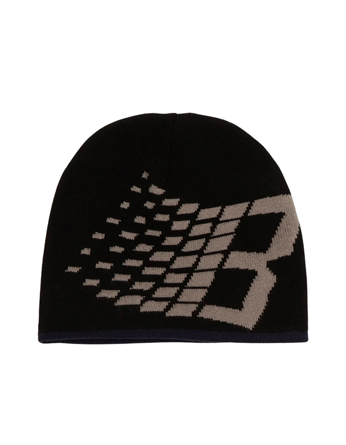 [BRONZE 56K] REVERSIBLE FATSO B SKULLY BEANIE BLACK