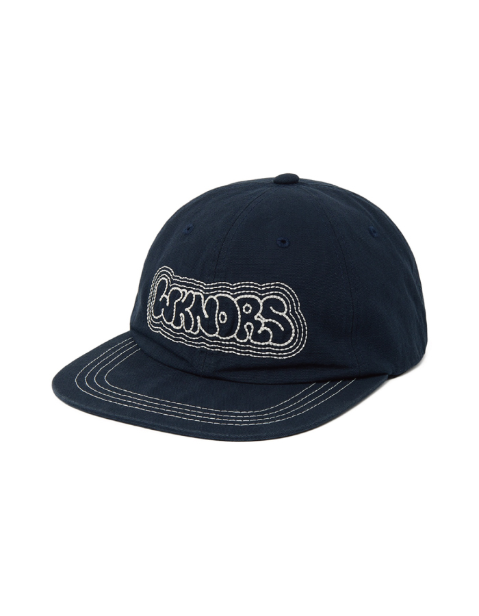 위캔더스 25SS OUTLINED LOGO CAP (NAVY)