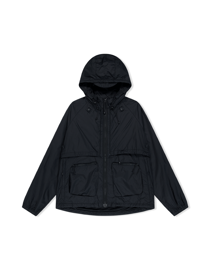 예스아이씨 25SS Transformed 3 in 1 Jacket Black