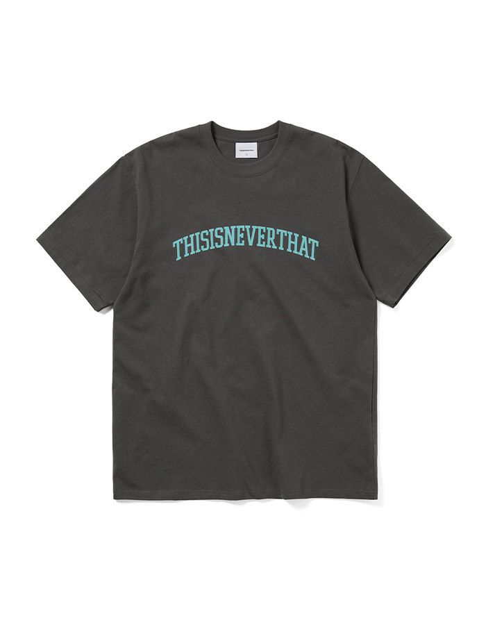 디스이즈네버댓 25S/S Arch-Logo Tee Charcoal