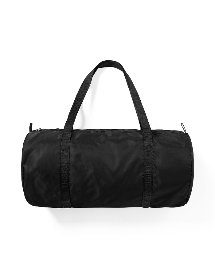 디스이즈네버댓 25S/S Light Duffle Bag Black