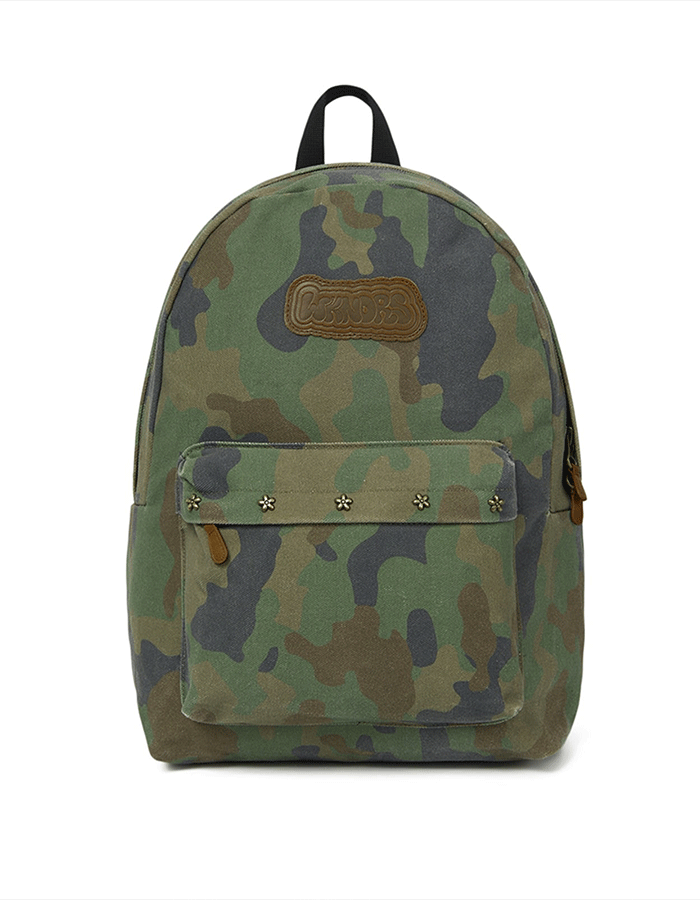위캔더스 25SS GRAFFITI LOGO BACKPACK (CAMO)