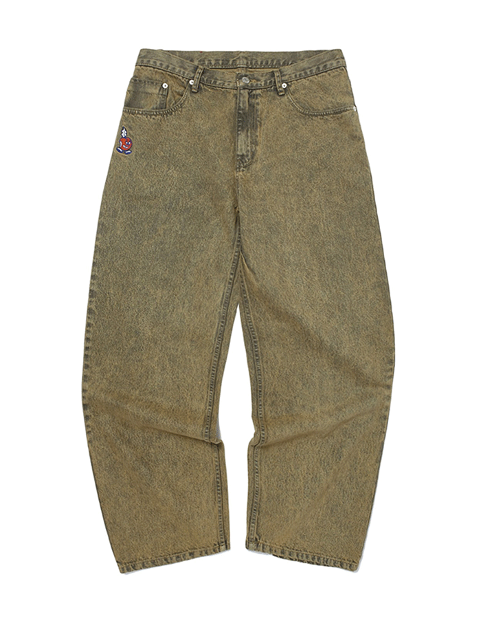 위캔더스 25SS APPLE DENIM PANTS (BEIGE)