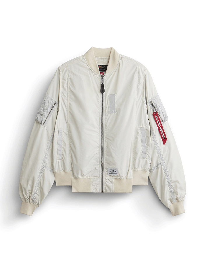 알파인더스트리 L-2B PARATROOPER FLIGHT JACKET DUNE WHITE