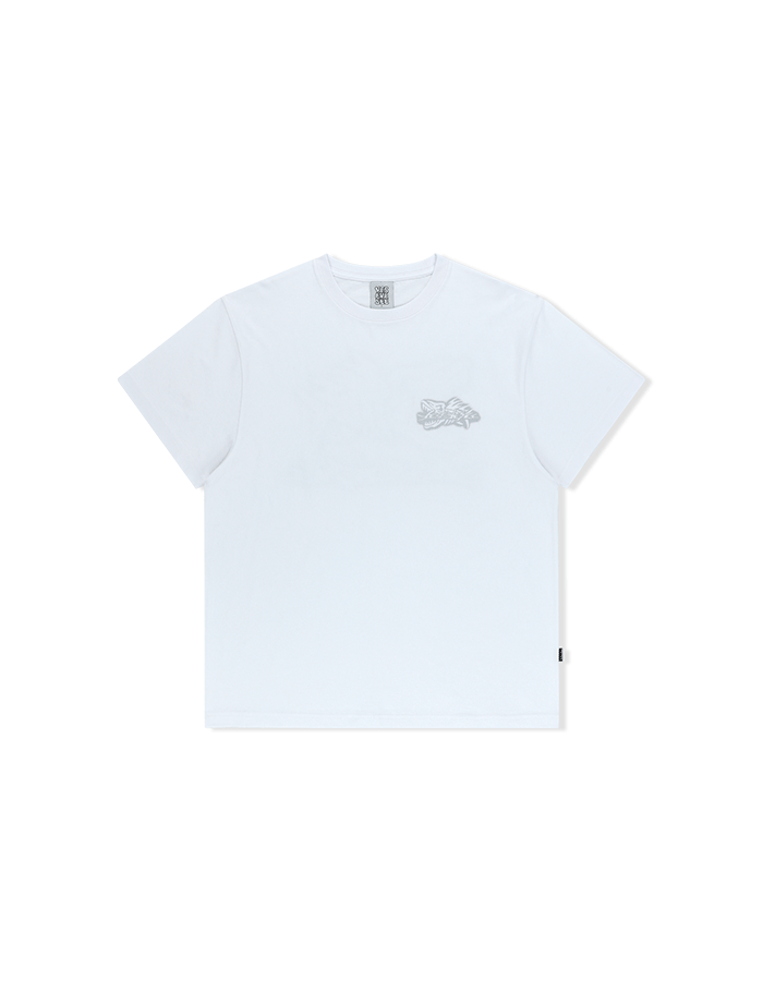 예스아이씨 25SS Y.E.S Fish Born Tee White