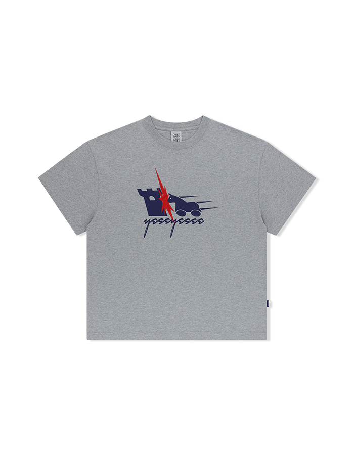 예스아이씨 25SS Y.E.S Hobby Horse Tee Grey