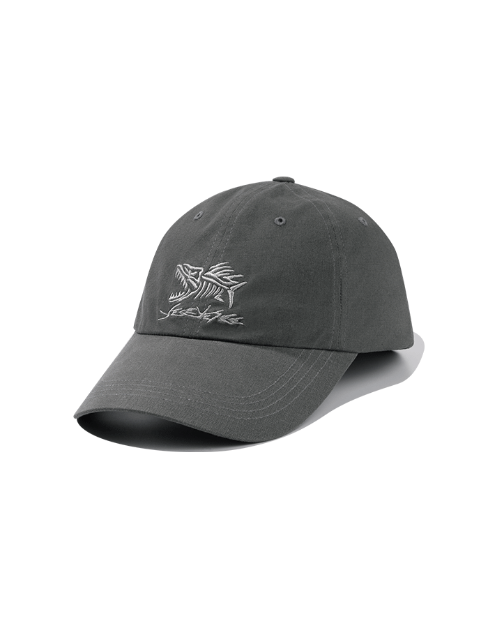 예스아이씨 25SS Fish Born Flexible Cap Grey