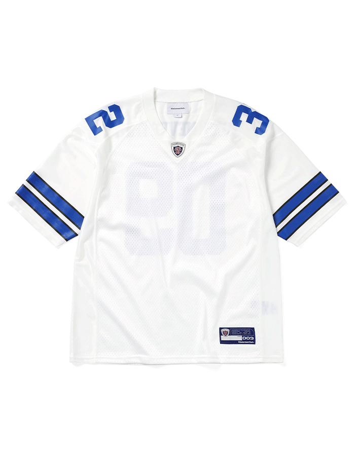 디스이즈네버댓 25S/S Football Jersey White