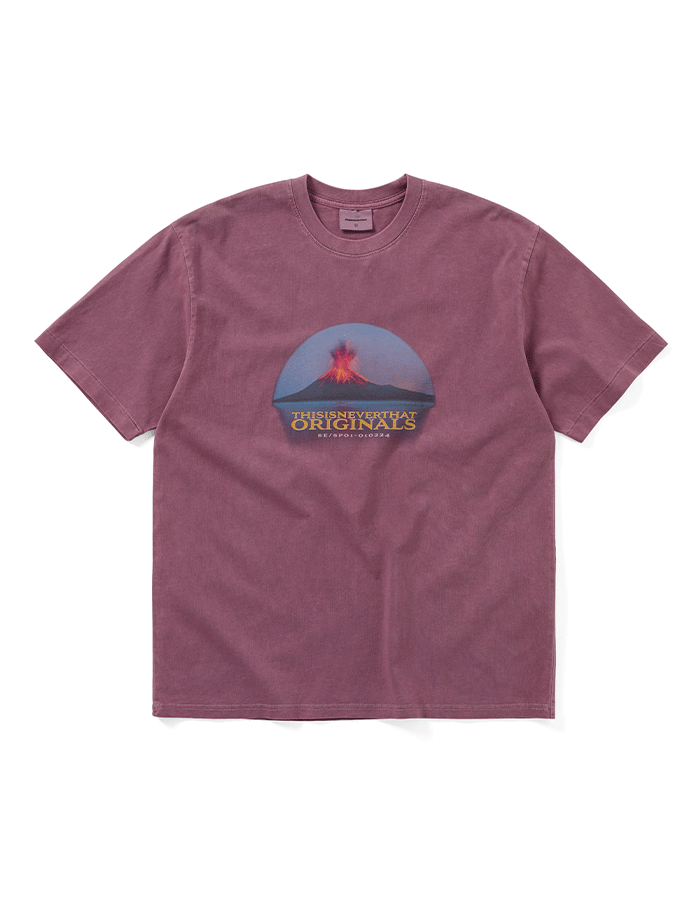 디스이즈네버댓 25S/S Volcano Tee Fuchsia