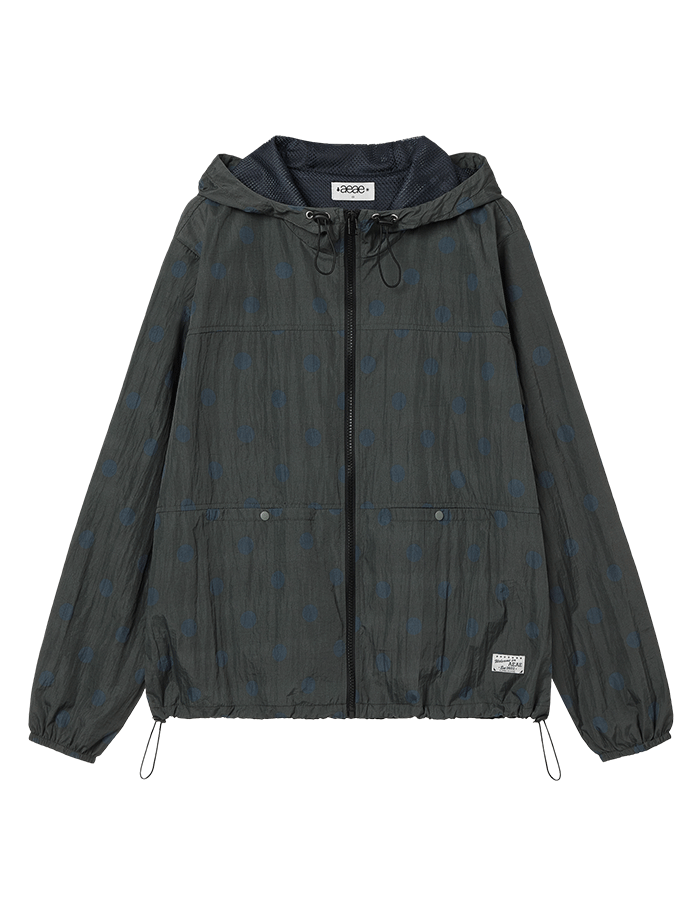 [AEAE] 25SS DOT HOOD JUMPER [CHARCOAL]